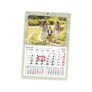 FOTO-KALENDARZ A3 - 1 PLANSZOWY (wyrywane kalendaria) 19 2027