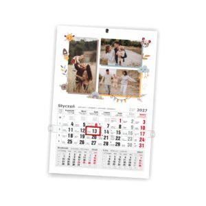 FOTO-KALENDARZ A3 - 1 PLANSZOWY (wyrywane kalendaria) 27 2027
