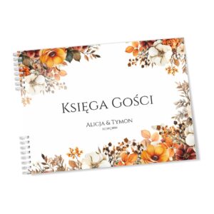 Księga Gości Autumn Nel ZSAN1 barwy jesieni