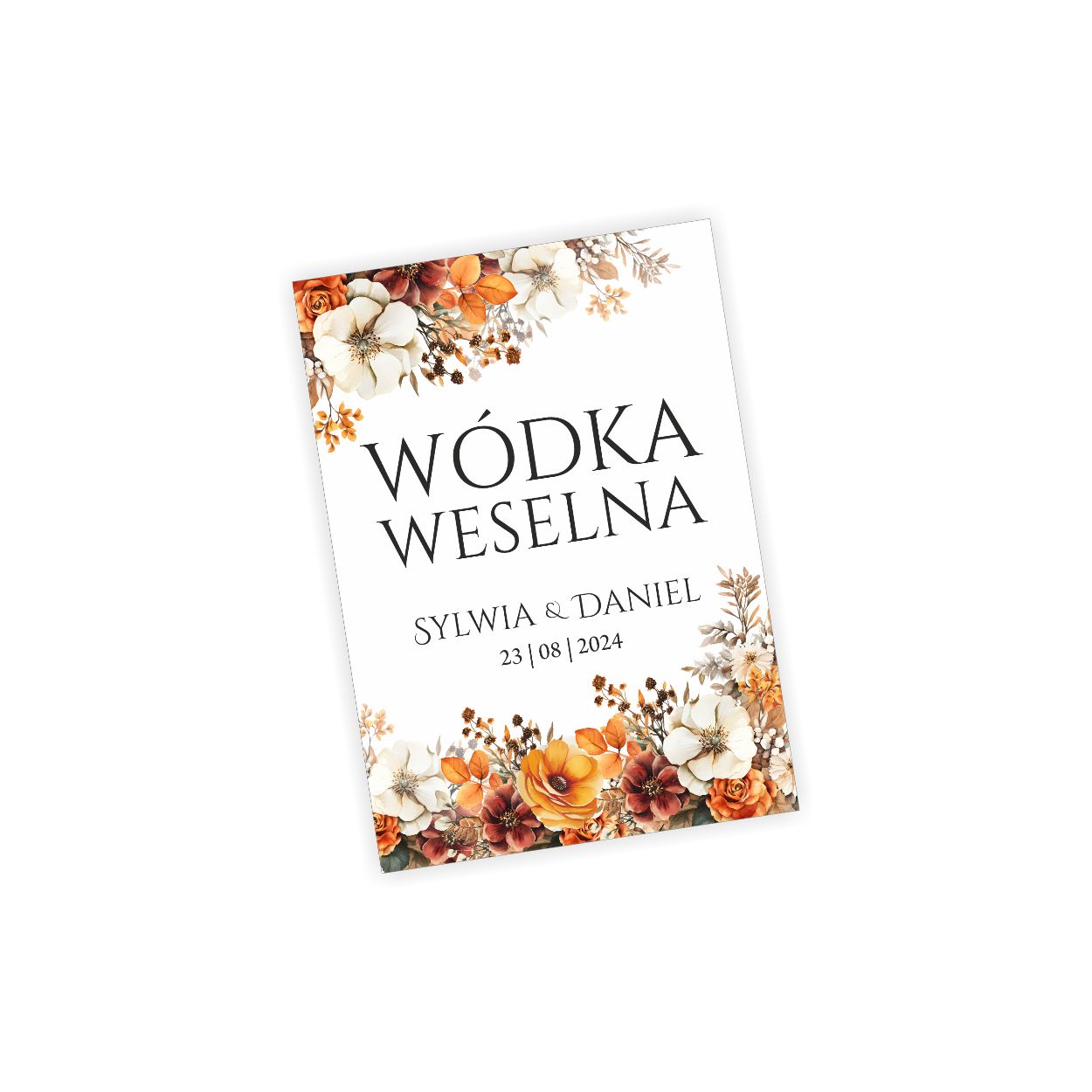 Naklejki na alkohol Autumn Nel ZSAN1 - Zestaw 10 szt