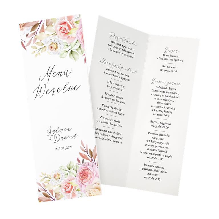 Menu weselne Nature ZSNT3