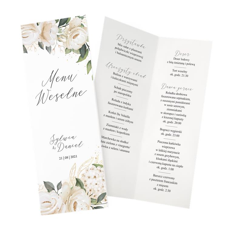 Menu weselne Nature ZSNT5