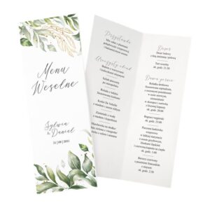 Menu weselne Nature ZSNT7