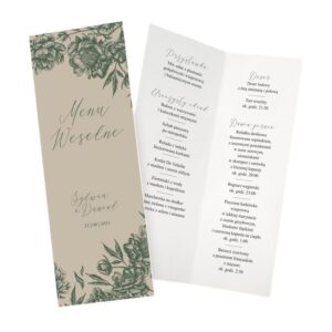 Menu weselne Nature ZSNT8