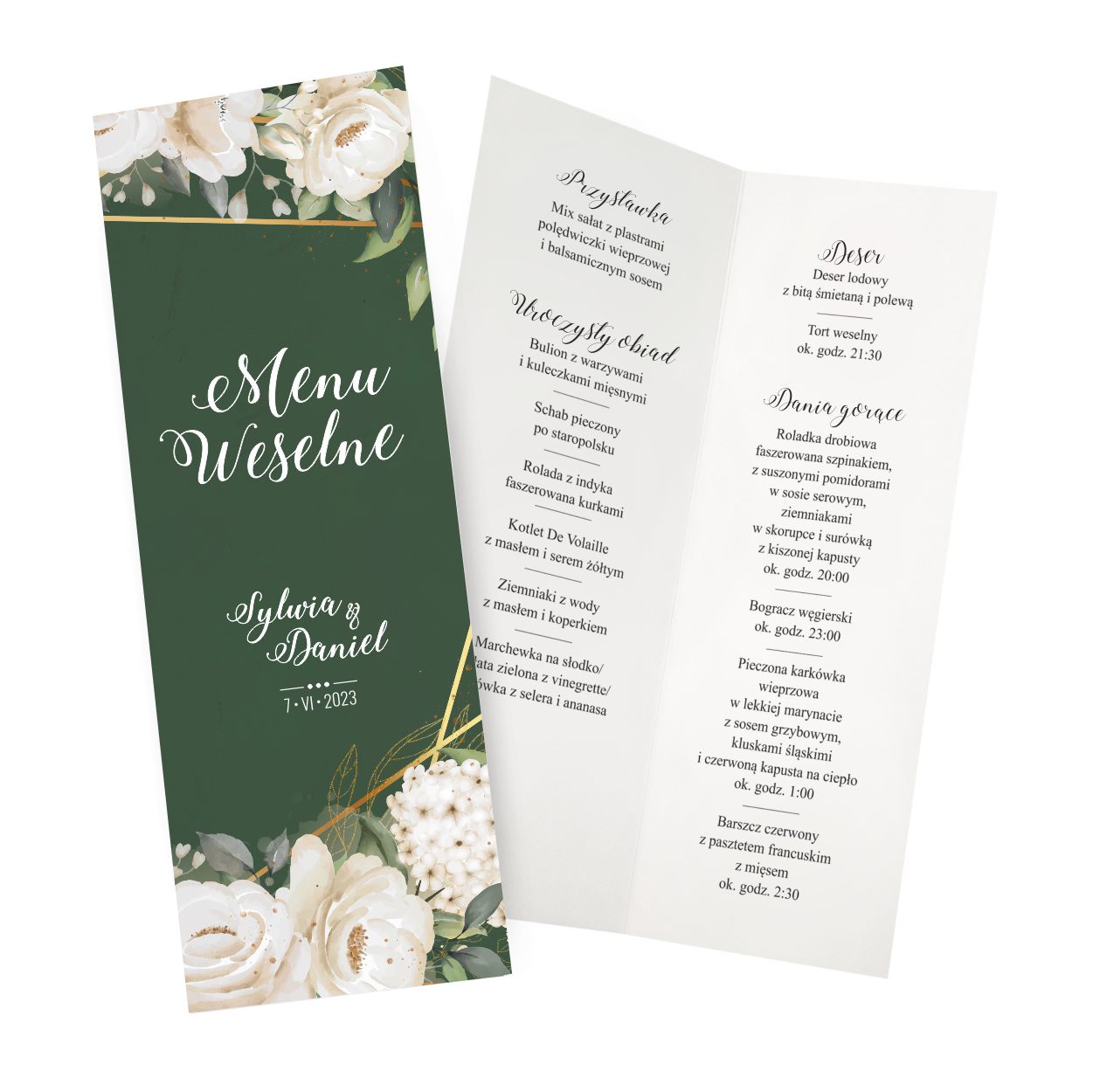 Menu weselne Nel ZSPN10 ZSKN10