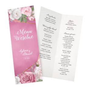 Menu weselne Nel ZSPN11 ZSKN11