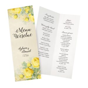 Menu weselne Nel ZSPN16 ZSKN16
