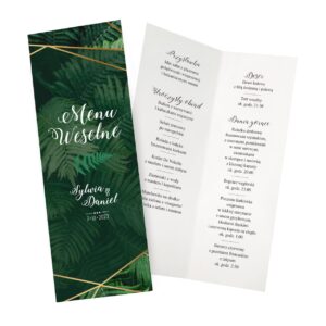 Menu weselne Nel ZSPN18 ZSKN18