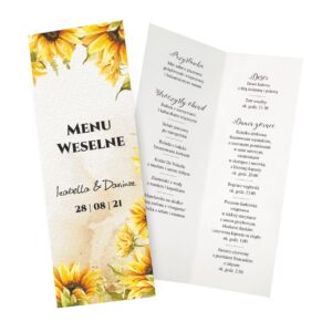 Menu weselne Nel ZSPN20b ZSKN20b
