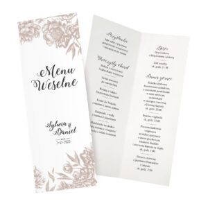 Menu weselne Nel ZSPN3 ZSKN3