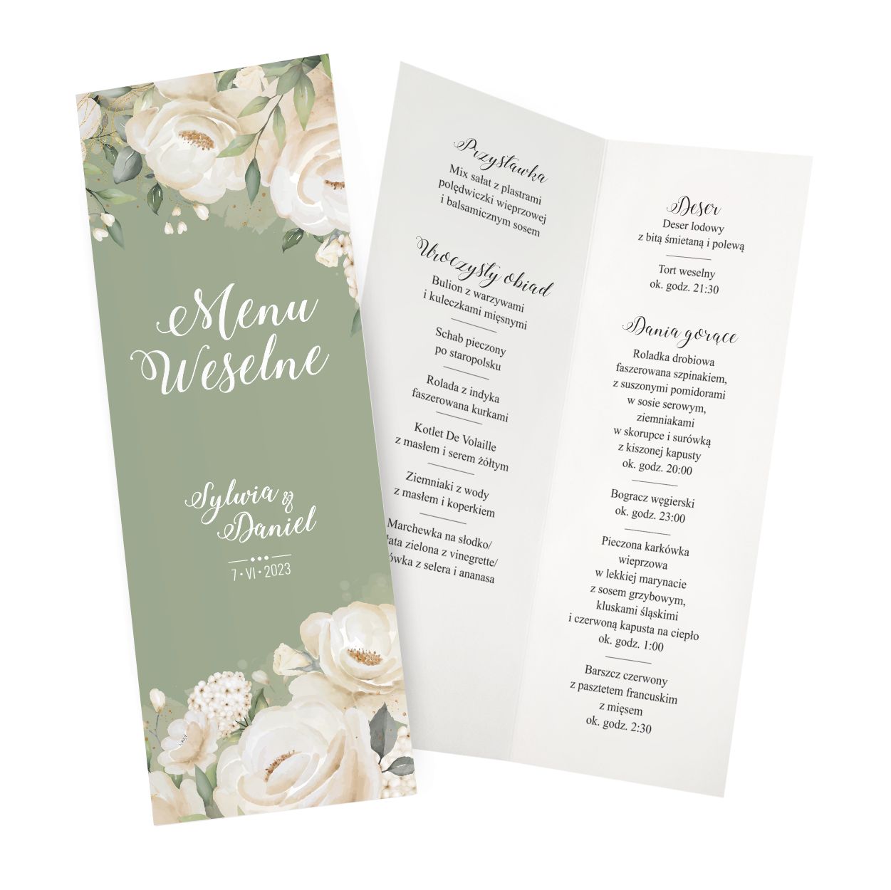 Menu weselne Nel ZSPN6 ZSKN6